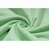 Green reversed background fleece hoodie with anti-bottom frying process.