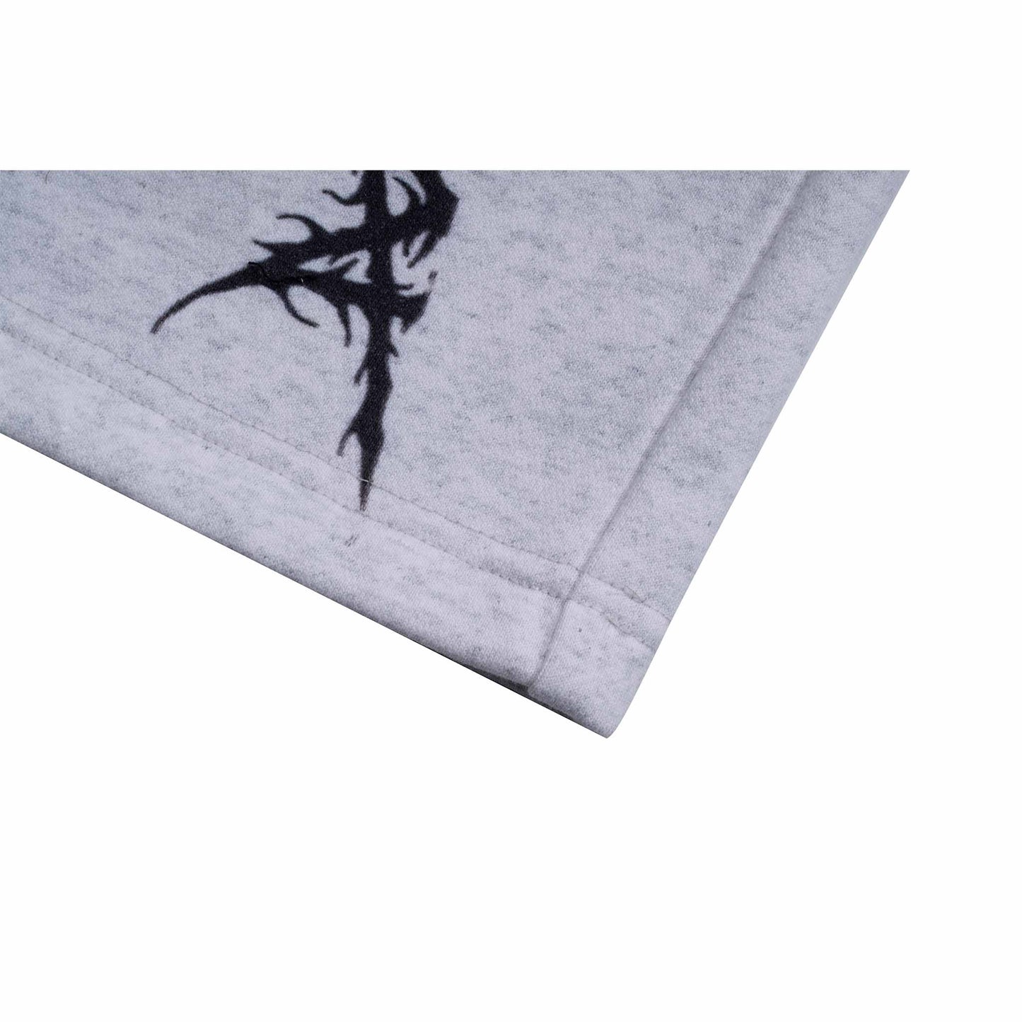 Full-frame digital printing large straight-leg sweatpants