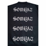 Silk screen printed round neck sweatshirt with "Half Lake Shadow".