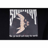 Half of the lake's reflection