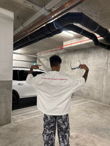 Guardian Angel Oversize Crop Tee