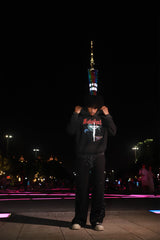 Pullover hooded sweatshirt