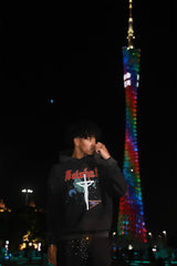 Pullover hooded sweatshirt