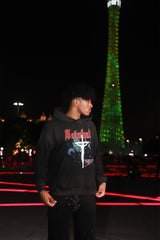 Pullover hooded sweatshirt