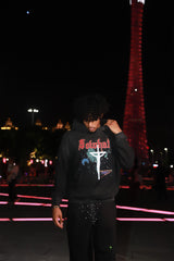 Pullover hooded sweatshirt