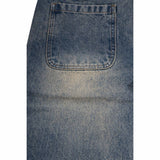 Straight Tube Mud-dyed Jean