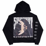 Half of the lake's reflection