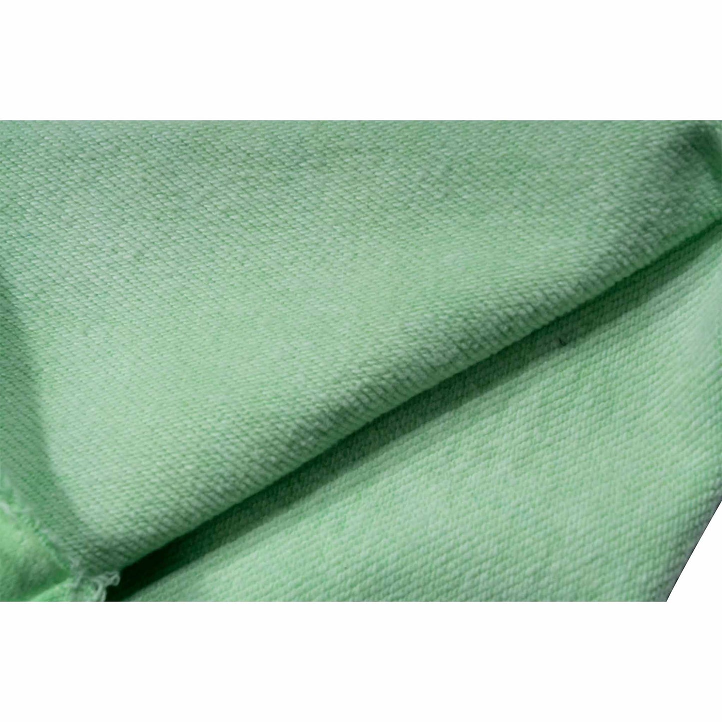 Green straight-leg sweatpants with reverse background technology.