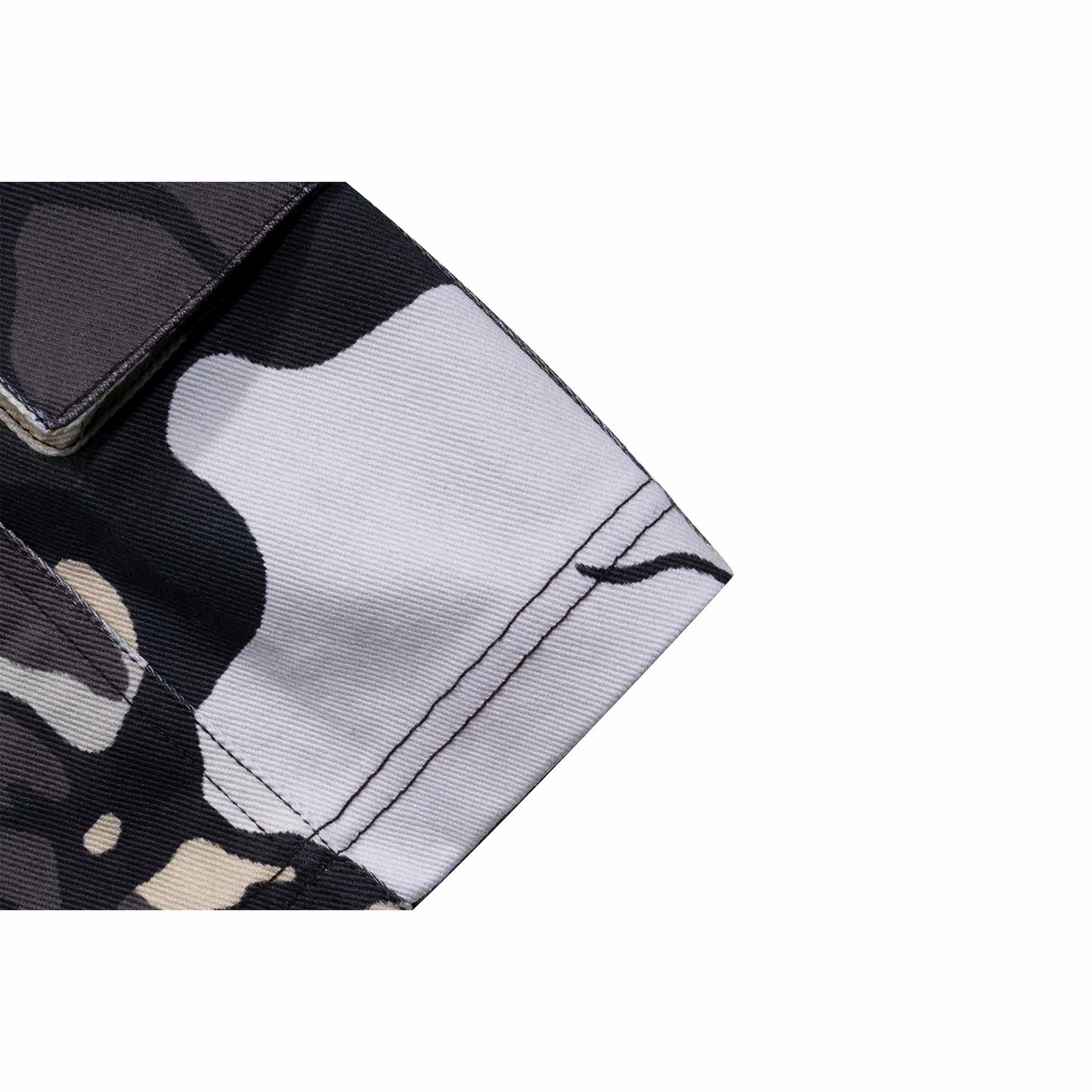 Full-width digital printing on large straight tube