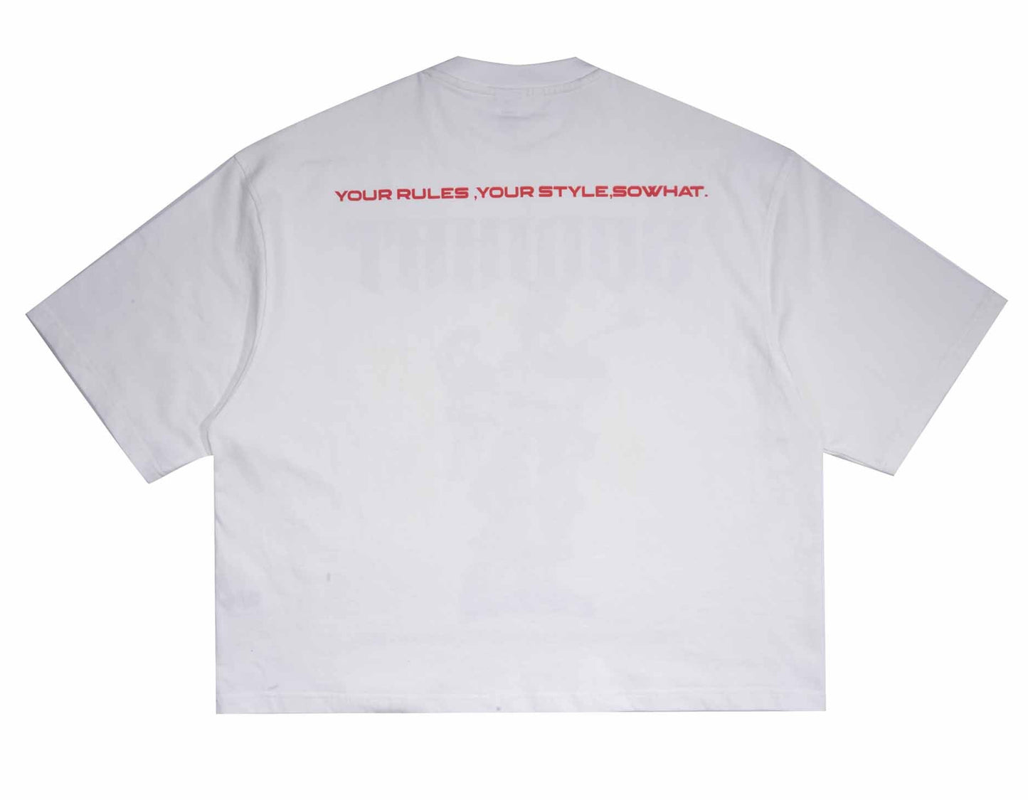Guardian Angel Oversize Crop Tee