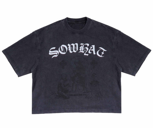 SoWhat Classic Oversize Crop Tee
