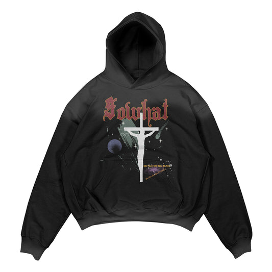 Pullover hooded sweatshirt
