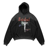 Pullover hooded sweatshirt