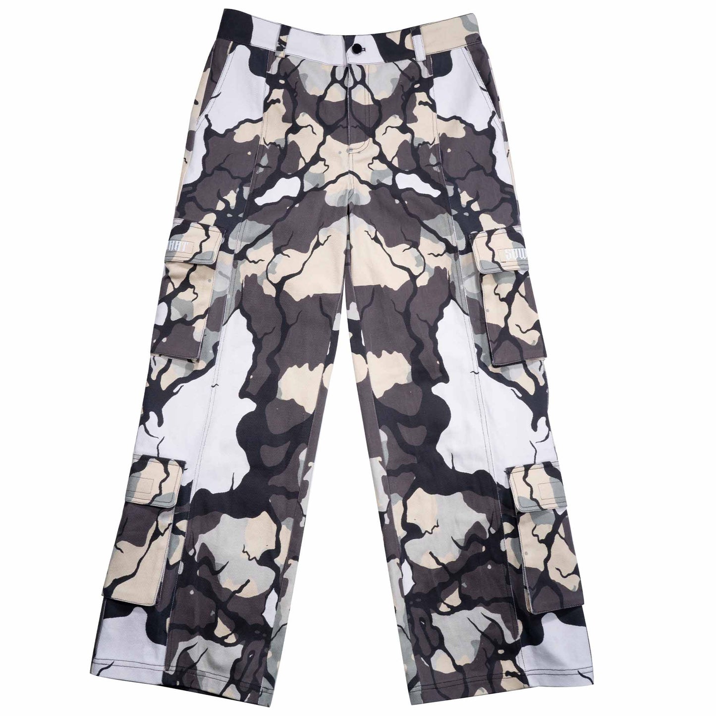 Full-width digital printing on large straight tube