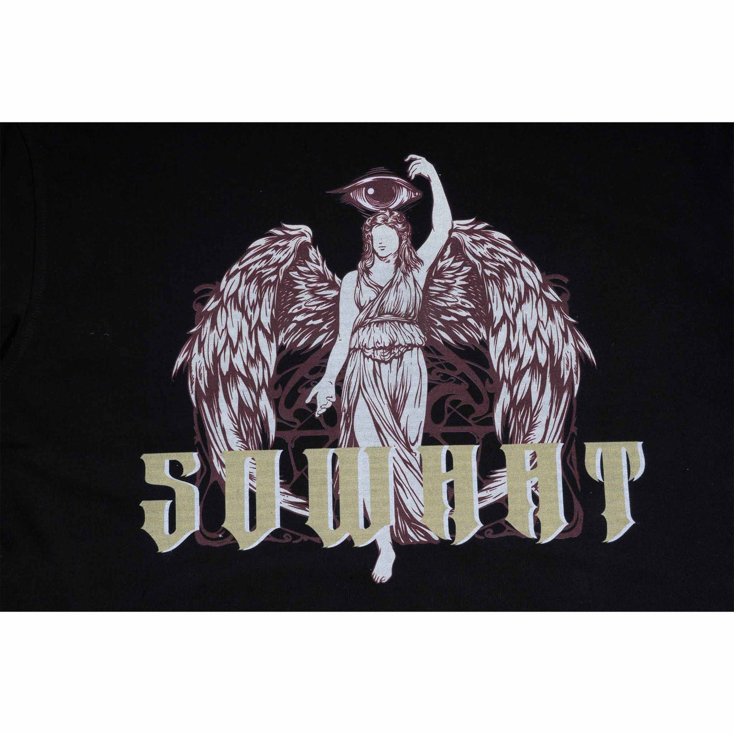 Fantasy Eye Angel Oversize Crop Tee