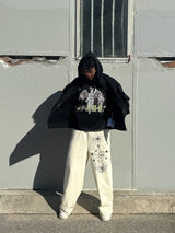 Fantasy Eye Angel Oversize Crop Tee