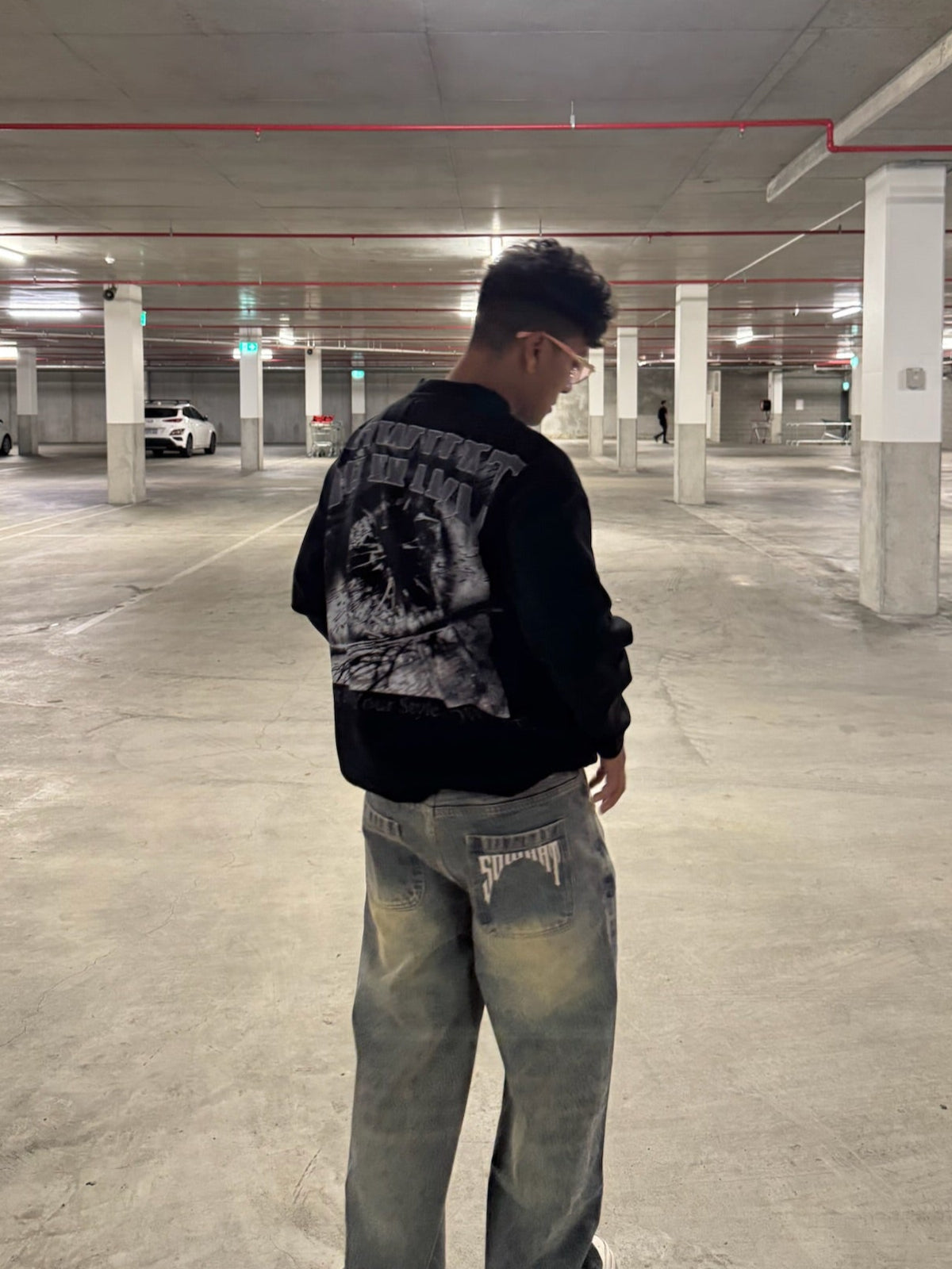 Breaking Vision Inscription Sweatshirt