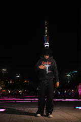 Pullover hooded sweatshirt