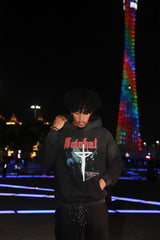 Pullover hooded sweatshirt