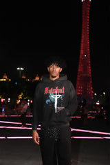 Pullover hooded sweatshirt