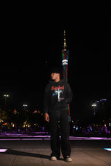 Pullover hooded sweatshirt