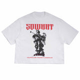 Guardian Angel Oversize Crop Tee